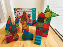 Magna-Tiles Metropolis - 110 dele - Transparent. - Billede 1