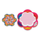 Mandala stift mosaik - 1200 stifter - Ø:5 mm - Quercetti - Fra 5 år. - Billede 1