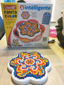 Mandala stift mosaik - 1200 stifter - Ø:5 mm - Quercetti - Fra 5 år. - Billede 1