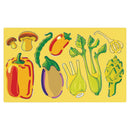 Tegneleg - Tegneskabeloner Frugt & Grønt - Quercetti - Fra 4 år. - Billede 1