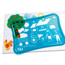 Tegneleg - Tegneskabelonsæt - På Gården - Quercetti - Fra 3 år. - Billede 1