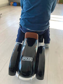Gåbil i metal - Politi - Fra 1 år. - Billede 1