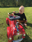 Gåbil i metal - Brandbil - 1 stk. - Billede 1