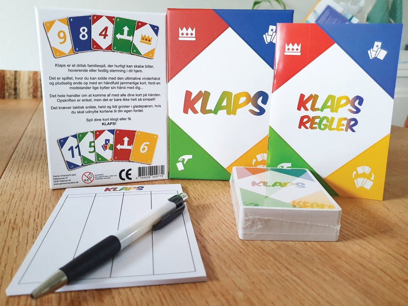 KLAPS familiespil - Game Inventors - Fra 7 år. - Billede 1