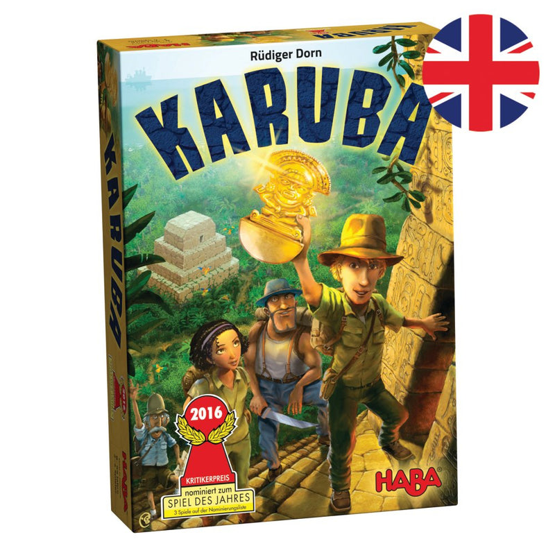 Karuba spillet - HABA - Spiel Des Jahres Nomineret 2016 - Fra 8 år. - Billede 1