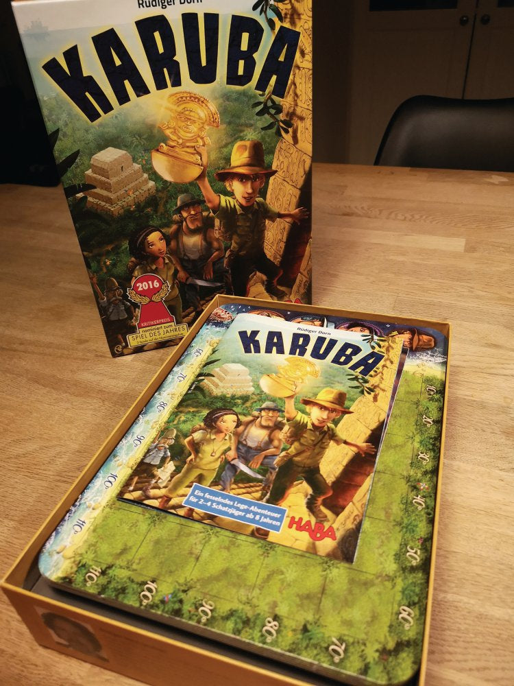 Karuba spillet - HABA - Spiel Des Jahres Nomineret 2016 - Fra 8 år. - Billede 1
