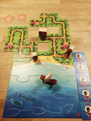 Karuba Junior børnespillet - Engelsk Udgave - HABA - Fra 4 år. - Billede 1