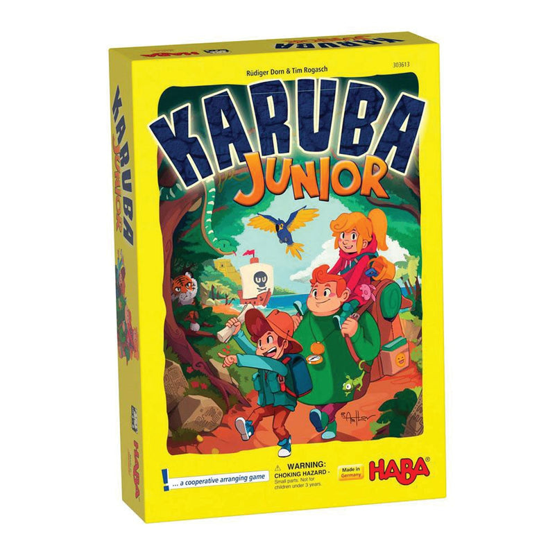 Karuba Junior børnespillet - Engelsk Udgave - HABA - Fra 4 år. - Billede 1