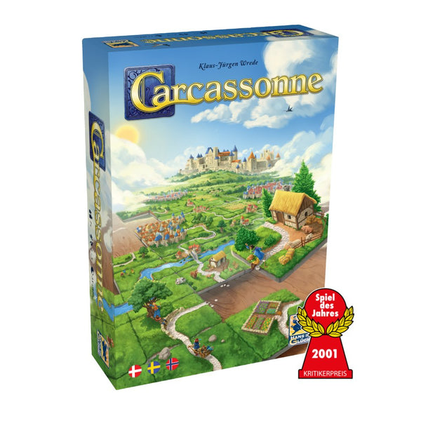 Carcassonne strategispil - Årets Spil i Tyskland - Fra 7 år. - Billede 1