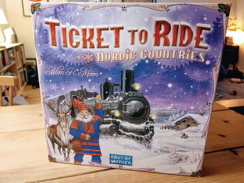 Ticket To Ride: Nordiske Lande brætspillet - Fra 8 år - Billede 1