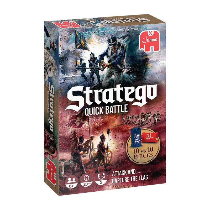 Stratego Quick Battle strategispillet - Jumbo - Fra 8 år. - Billede 1