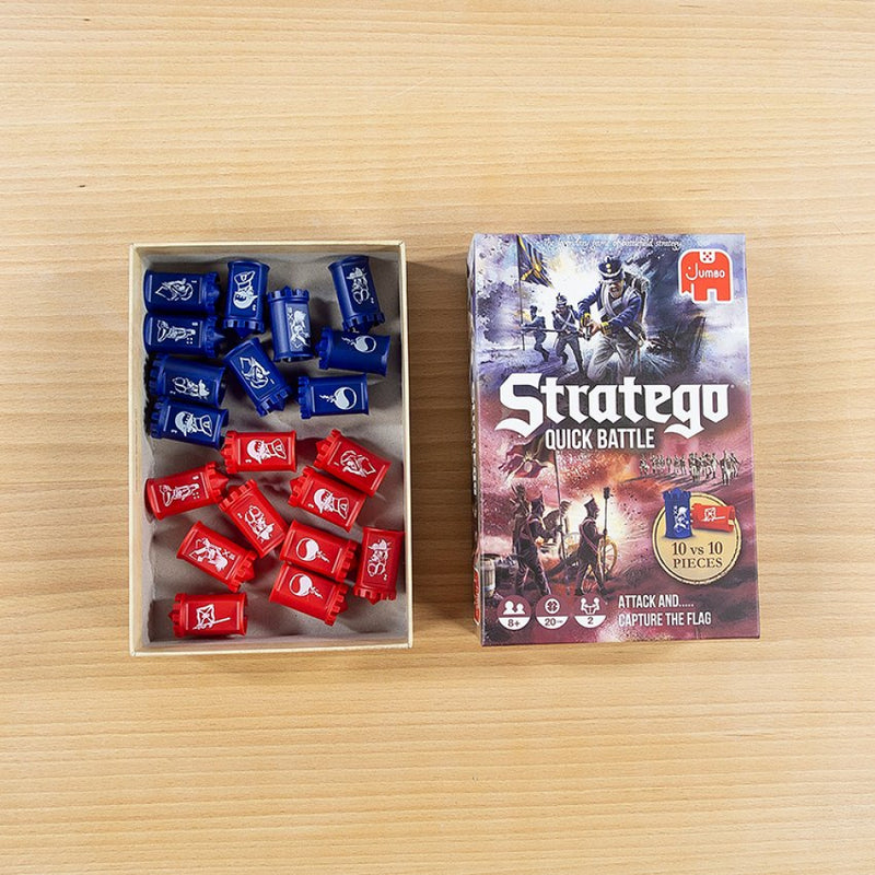 Stratego Quick Battle strategispillet - Jumbo - Fra 8 år. - Billede 1