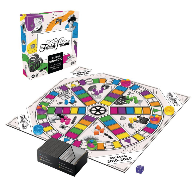 Trivial Pursuit: Årtiet 2010-2020 brætspil - Fra 16 år. - Billede 1