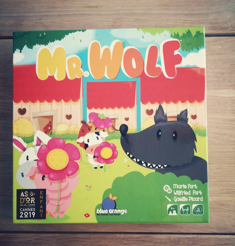 Mr. Wolf - Årets Børnespil 2021? - Asmodee - Fra 4 år. - Billede 1