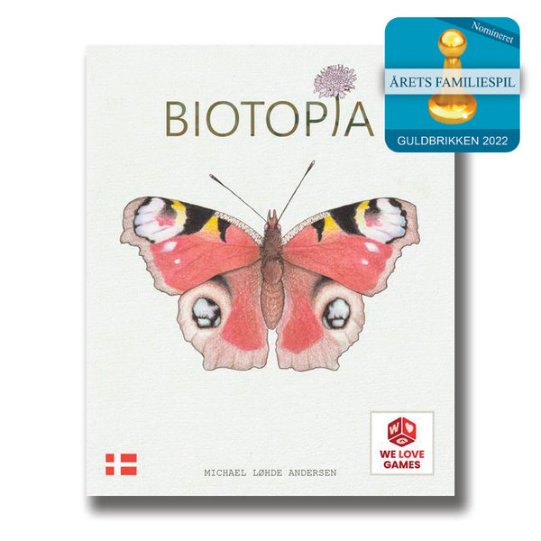 Biotopia familie-kortspil om sommerfugle - Asmodee - Fra 10 år.