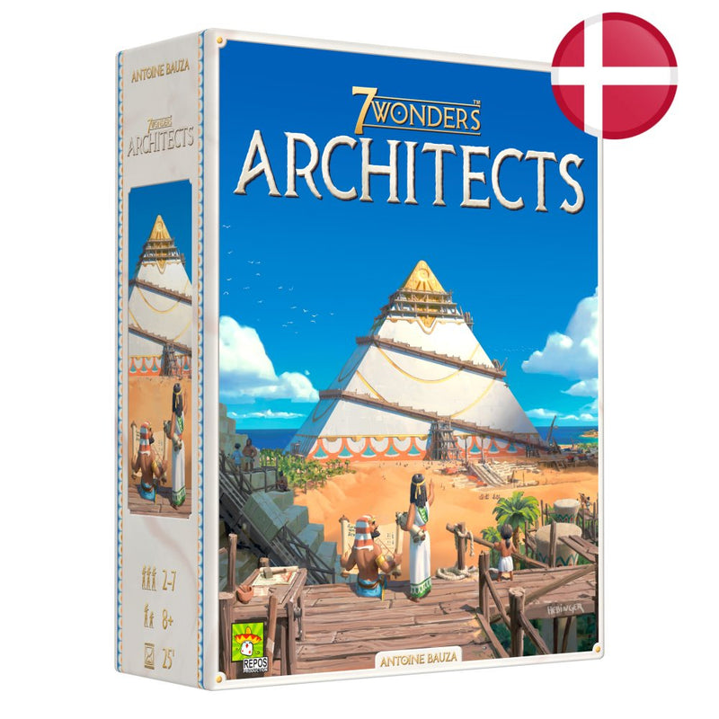 7 Wonders: Architects kortspillet - Asmodee - Fra 10 år. - Billede 1