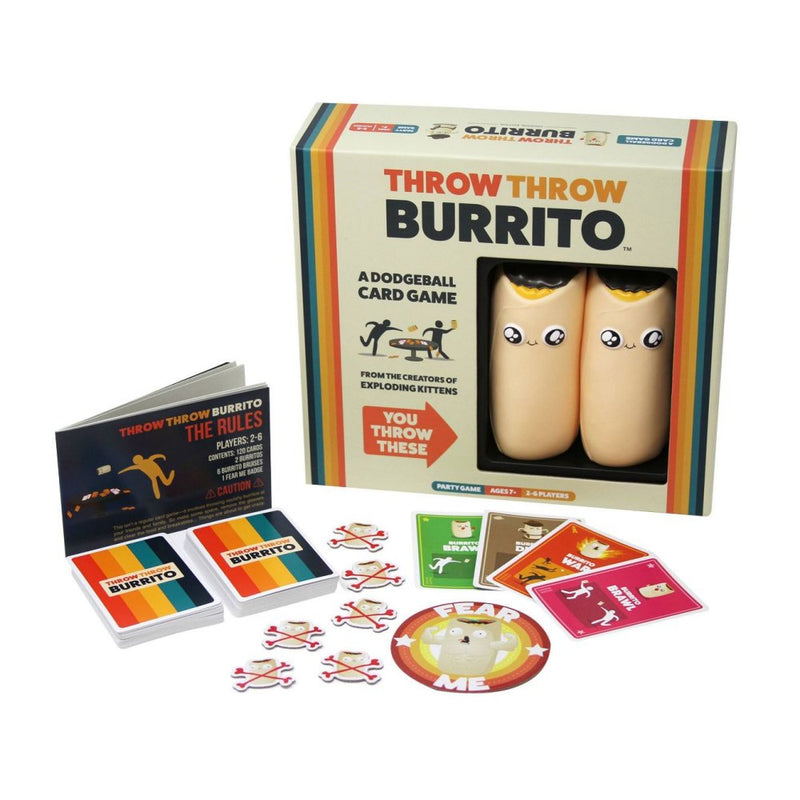 Throw Throw Burrito festspil - Danske regler - Fra 7 år. - Billede 1