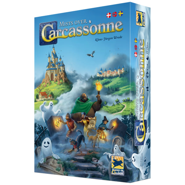 Mists Over Carcassonne - Samarbejdsspil for 1-5 spillere - Fra 8 år