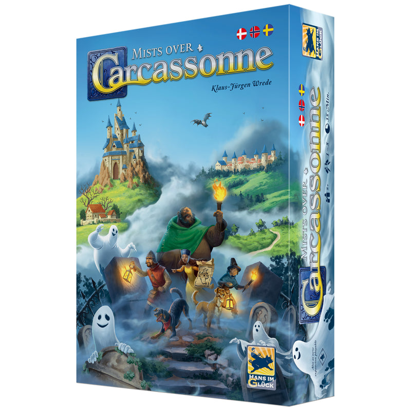 Mists Over Carcassonne - Samarbejdsspil for 1-5 spillere - Fra 8 år