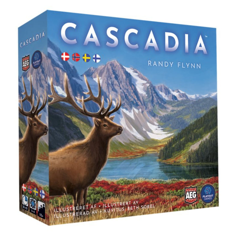 Cascadia brikspillet - Årets Spil 2022 i Tyskland - Fra 10 år. - Billede 1