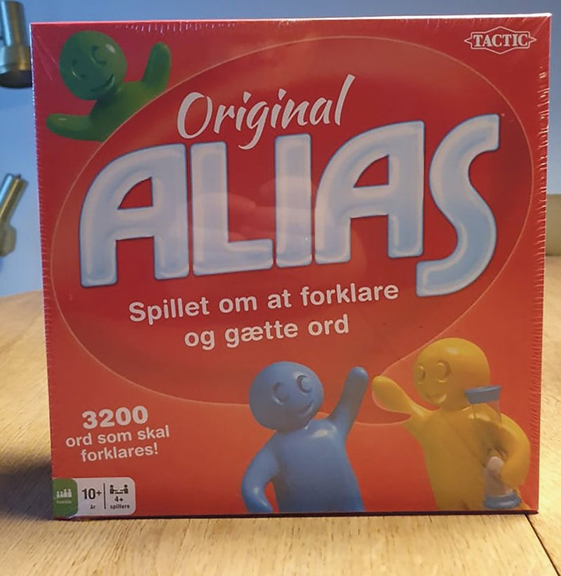 Original Alias brætspillet - Tactic - Fra 10 år. - Billede 1