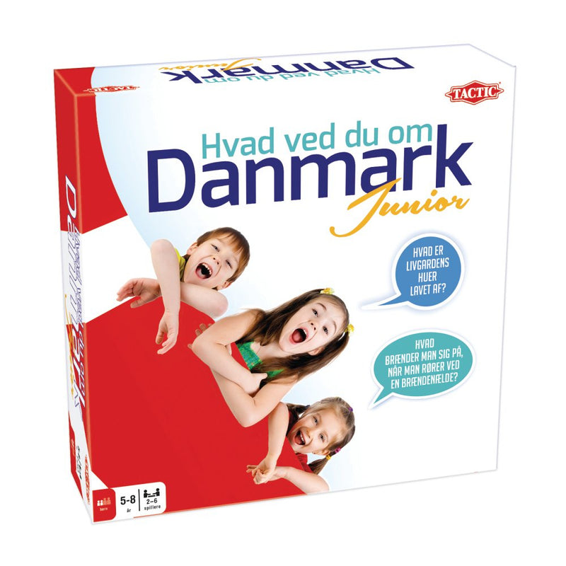 Hvad Ved Du Om Danmark triviaspillet - Tactic - Fra 7 år. - Billede 1