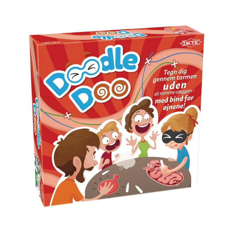 Doodle Doo spillet - Årets Selskabsspil 2019 - Tactic - Fra 6 år. - Billede 1