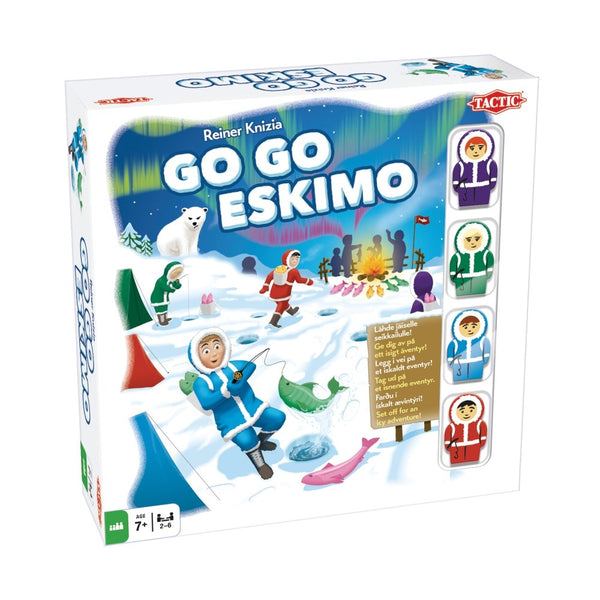 Go Go Eskimo familiespillet - Tactic - Fra 7 år. - Billede 1