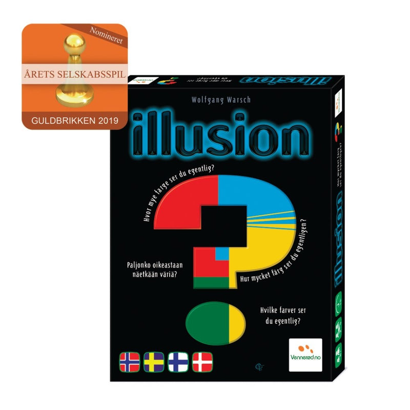 Illusion kortspillet - Vennerød - Fra 8 år. - Billede 1