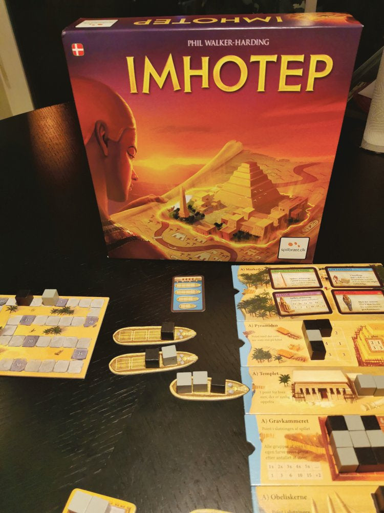 Imhotep strategispillet - Kosmos - Fra 10 år - Billede 1