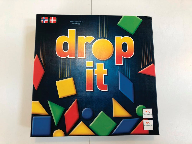 Drop It geometrisk brikspil - Fra 8 år - Billede 1