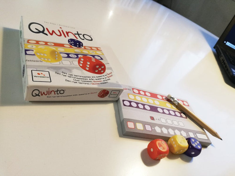 Qwinto familie-terningspillet - Fra 8 år - Billede 1