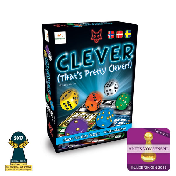 Clever spillet - Nomineret til Årets Voksenspil 2019 - Fra 8 år - Billede 1