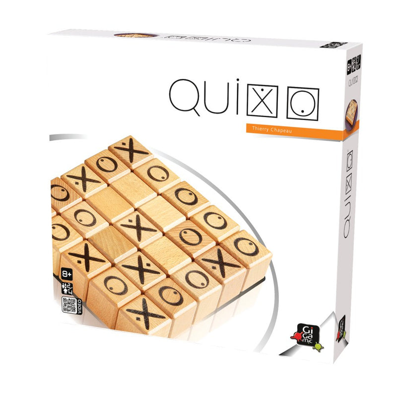 Quixo strategispil i træ - Hjernevrider fra Gigamic - Fra 8 år. - Billede 1
