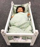 Dukke Dyne/Pudesæt i Duset Grøn fra Mini Mommy - 50/60 cm. - Billede 1