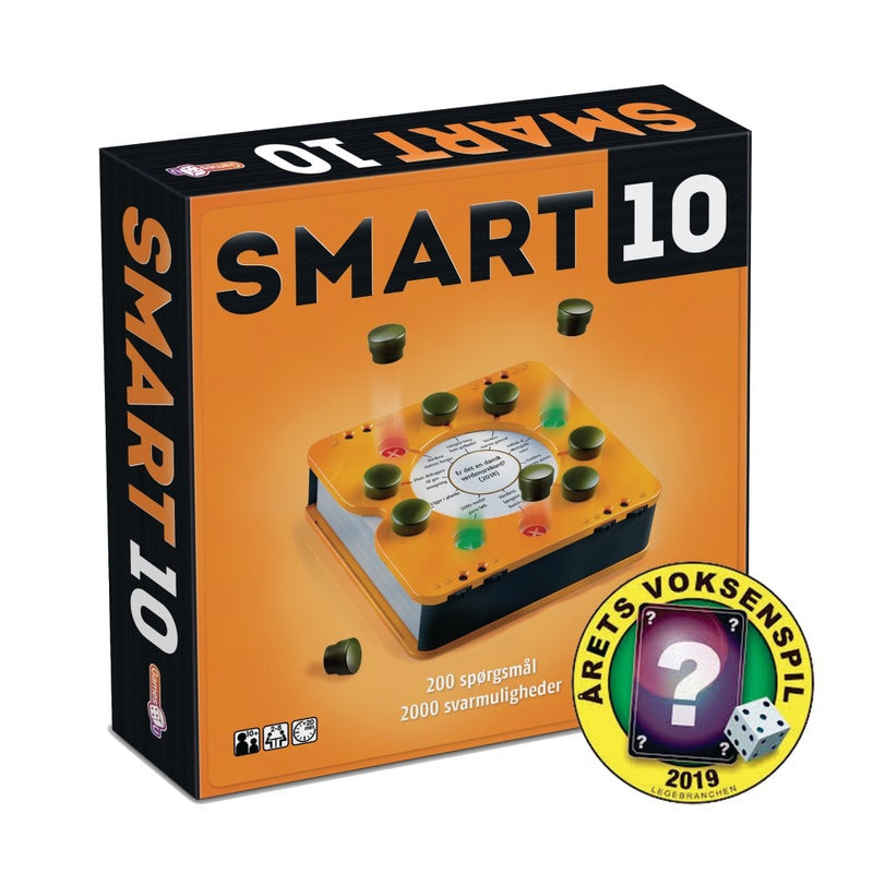 Smart 10 - Årets Voksenspil 2019 - Games4u - Fra 10 år. - Billede 1
