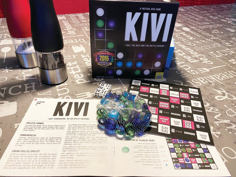 Kivi - Årets Selskabsspil 2016 i Finland - Games4u - Fra 8 år. - Billede 1