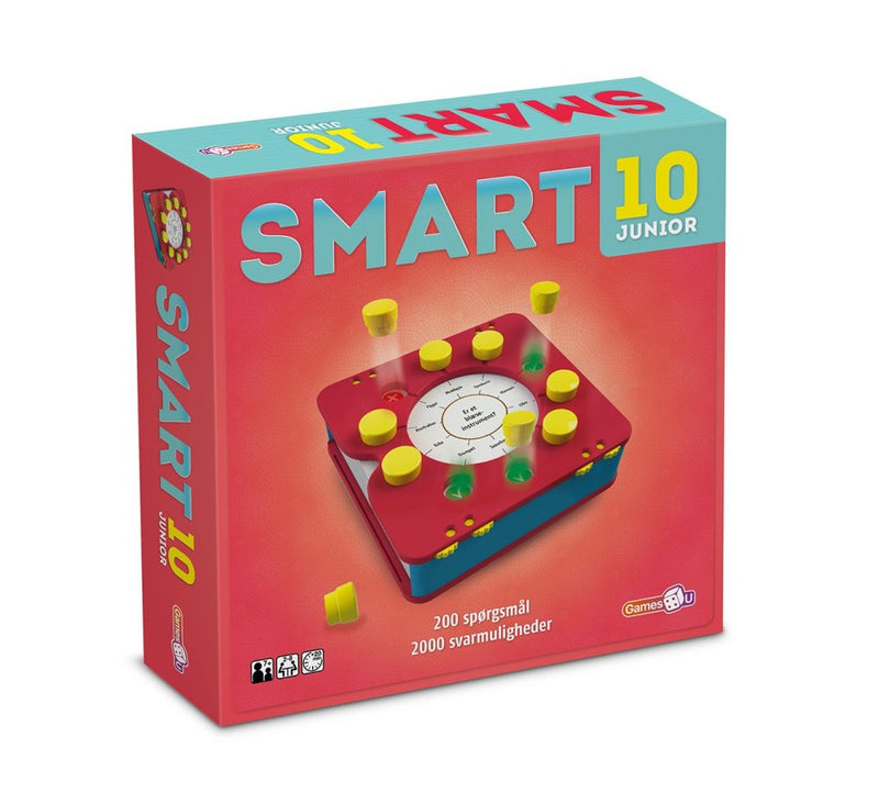 Smart 10 Junior quizspil - Games4u - Fra 7 år. - Billede 1