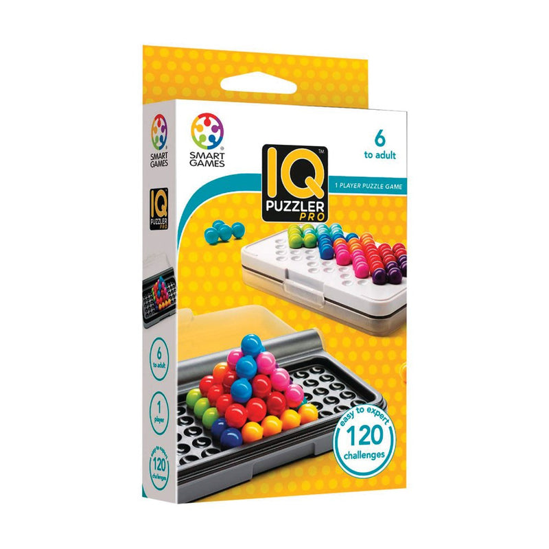 IQ Puzzler Pro IQ-spil - SmartGames - 120 Opgaver - Fra 6 år. - Billede 1