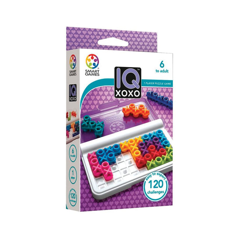 IQ XOXO IQ-spil - SmartGames - 120 Opgaver - Fra 6 år. - Billede 1