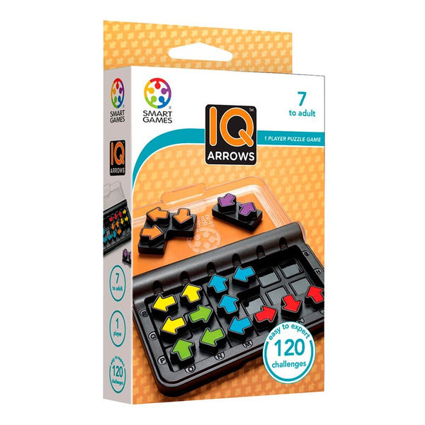 IQ Arrows IQ-spil - SmartGames - 120 Opgaver - Fra 6 år. - Billede 1