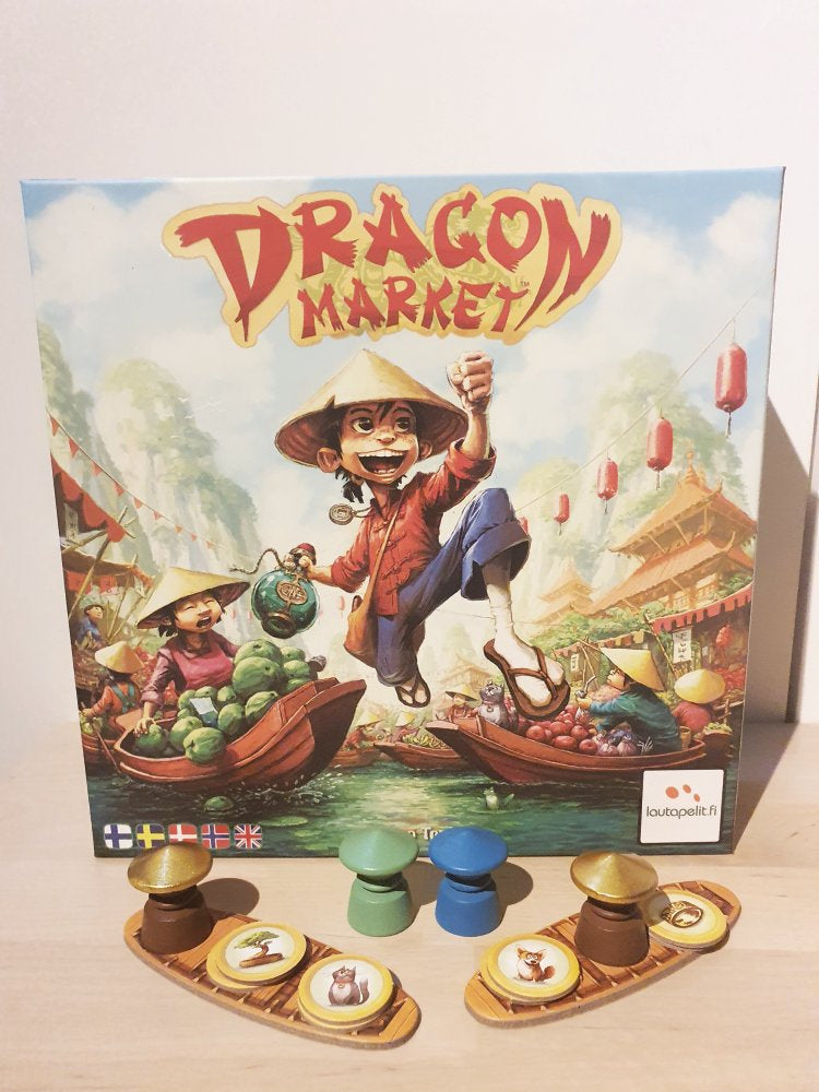 Dragon Market familiespillet - Spilbræt - Fra 7 år. - Billede 1