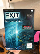 EXIT 4: Den Sunkne Skat - Escape Room spil - Fra 12 år - Billede 1