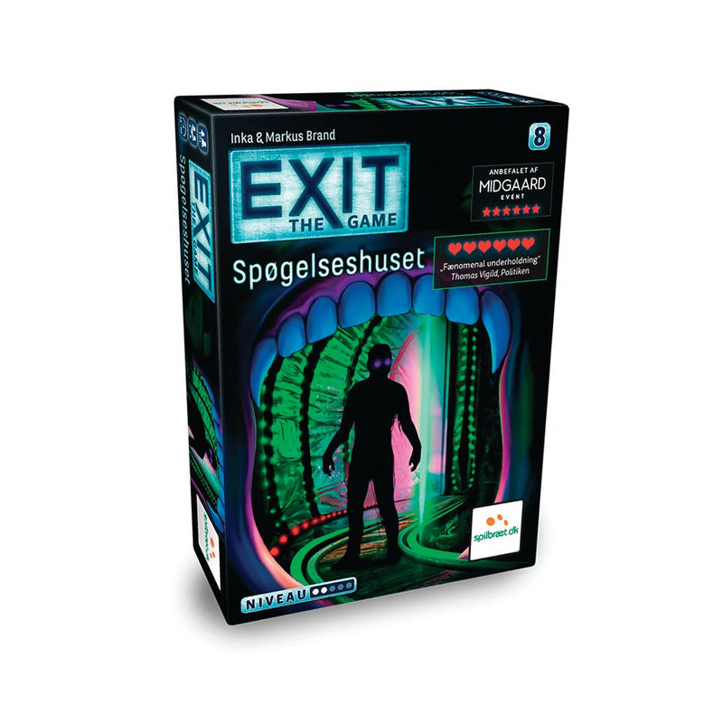 EXIT 8: Spøgelseshuset - Escape Room spil - Fra 12 år. - Billede 1