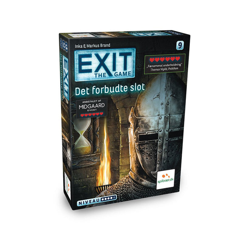 EXIT 9: Det Forbudte Slot - Escape Room spil - Fra 12 år. - Billede 1