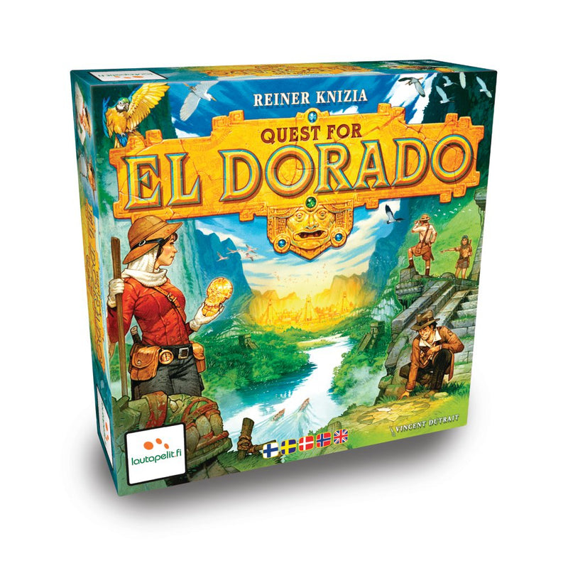 Quest For El Dorado (nordic) - Spilbræt - Fra 10 år + - Billede 1