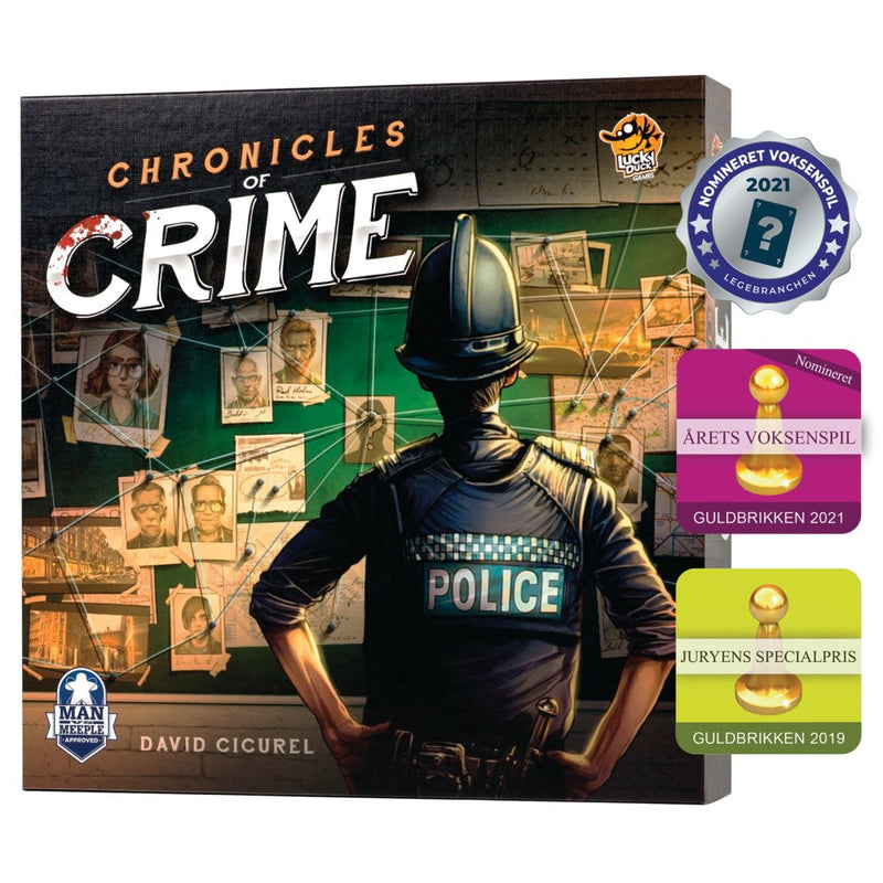 Chronicles Of Crime - Prisvindende krimispil - DK udgave - Fra 12 år - Billede 1