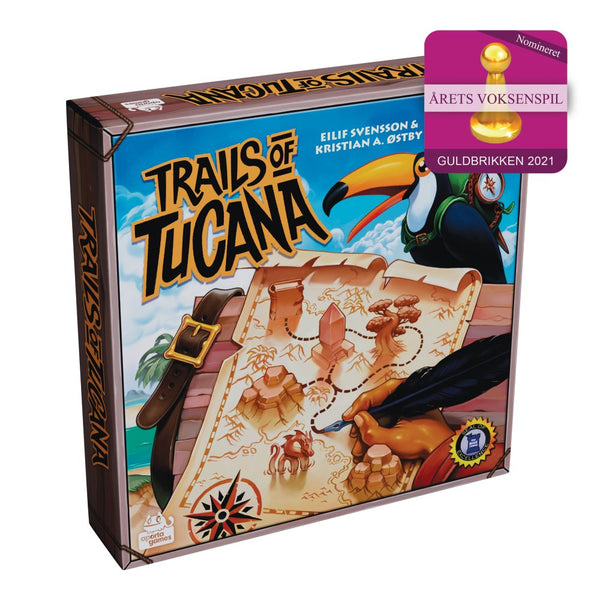Trails of Tucana - Flip-N-Write spil - Fra 8 år. - Billede 1