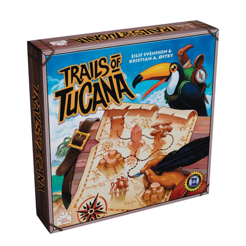 Trails of Tucana - Flip-N-Write spil - Fra 8 år. - Billede 1