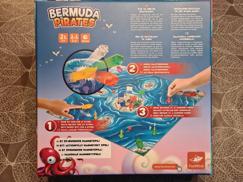 Bermuda Pirates børnespillet - Mensa Select Vinder 2021 - Fra 7 år. - Billede 1